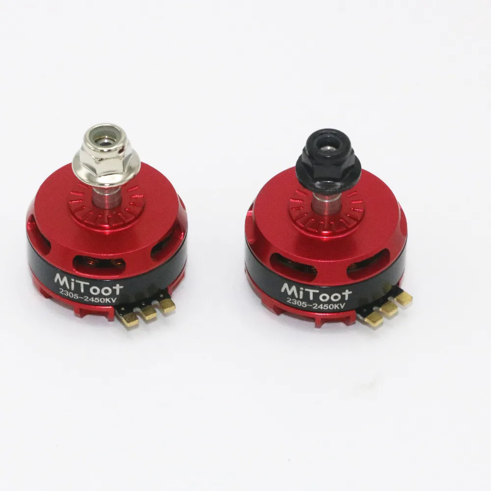 Register verschiffen 4 teile/los original Mitoot 2305 2450kv Bürstenlosen Motor CW CCW 3-5S für QAV-R 220mm 250 270 FPV Racing Quadcopter