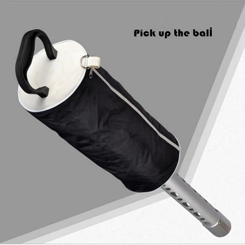 Golf Ball Pick-Up Tool Aluminum Alloy Golf Pick Up Ball Retrievers Portable-----Store 70 Golf Balls