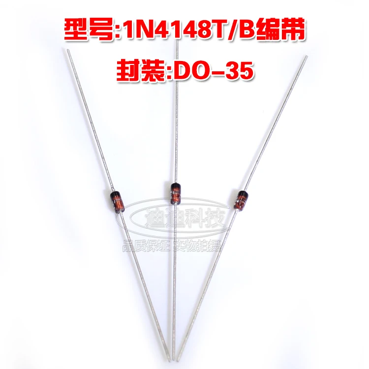 New 1N4148T DO-35 Switch Rectifier Diode 1N4148B do35 Tape Glass Tube