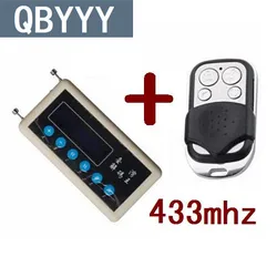 QBYYY remote control copy 433mhz car remote code scanner + 433mhz A002 car door remote control copy CNpost