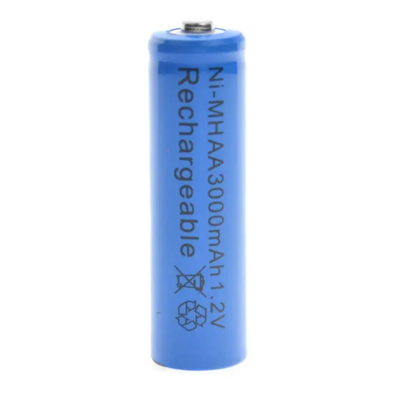 GTF 4PCS 1.2V 3000mAh AA Rechargeable Ni-MH Battery for Remote controls Radios Torches AA 1.2V 3000mah rechargeable batteries