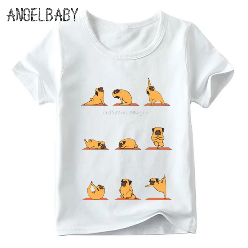 

2018 Children Cat/Soth/Rabbit/Pug/English Bulldog T-shirt Summer Baby Boys/Girls Short Sleeve Tops Kids Soft T-shirt,ooo2155