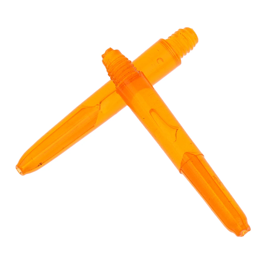 30 Pcs 35mm 2BA Thread Plastic Nylon Soft Tip Darts Shafts Colorful Darts Stems Thread Diameter 4.5mm