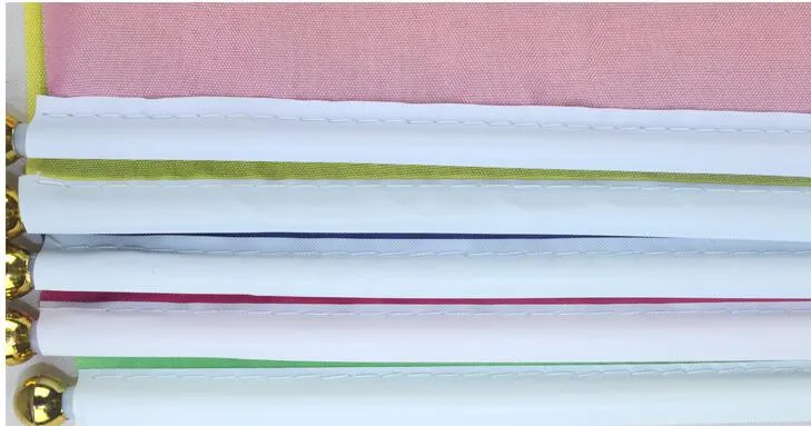 14X21cm small flags waving red yellow blue green pink color floating flag pure color flags morning exercises flag free drop ship