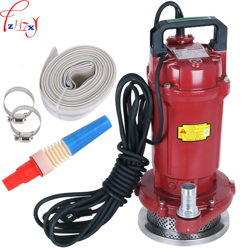 

Household light water submersible pump 1.5m3/h vertical electric farm extraction pump small sprinkler pump 220V 1100W