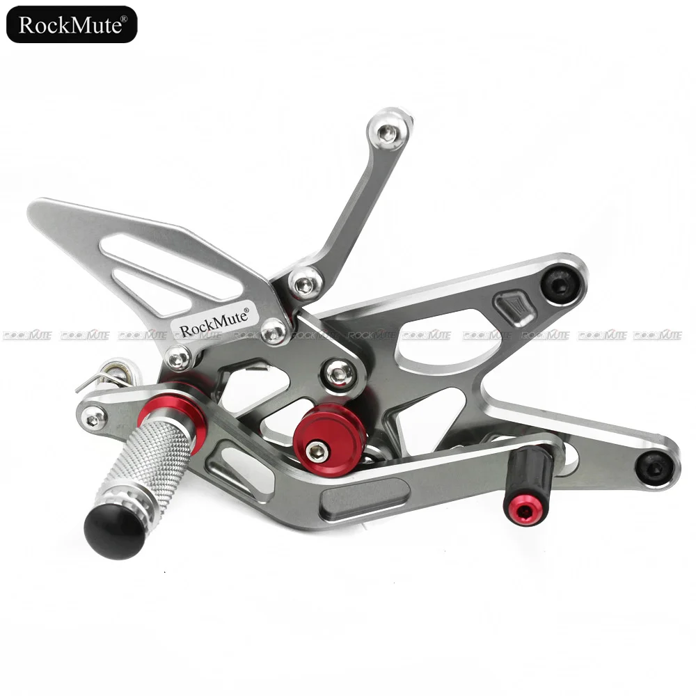Motorcycle Rearsets For Yamaha YZF-R1 YZF R1 2004 2005 2006 CNC Adjustable Footrest Shift Lever Brake Pedal Foot Pegs Rear Set
