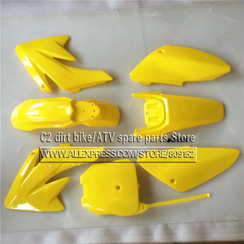 CRF 70 Plastic covers Fairing Kits CRF70 dirt Pit Bike Procket Bike Xmotos Baja DR50 49 50cc 70 90 110  Kayo HK 160