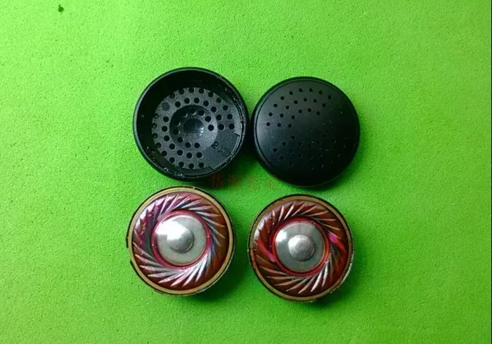 PK1 speaker unit Pink diaphragm 14.8mm speaker unit 14.8mm driver 32ohms 1pair=2pcs