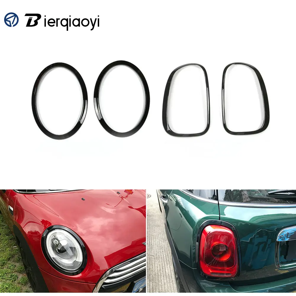 MINI F56 Accessories For Mini Cooper F56 F55 Headlight Frame Decorative Frame Taillights Exterior Car Stickers Lamp Hoods F55