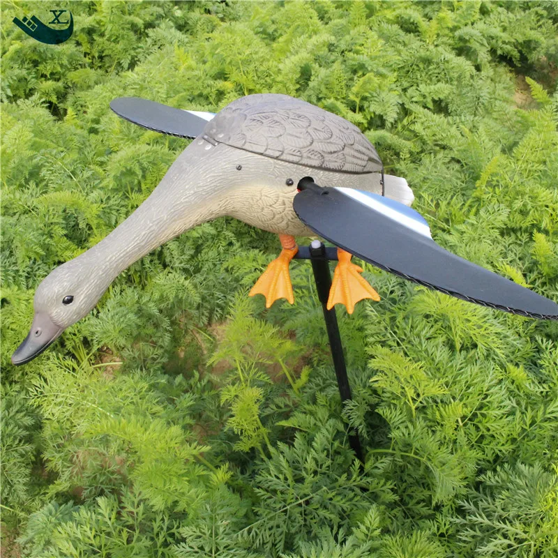 Plastic Decoy with Magnet Spinning Wings, Motor Duck, Outdoor Hunting, Sale Well, 6V, 12V