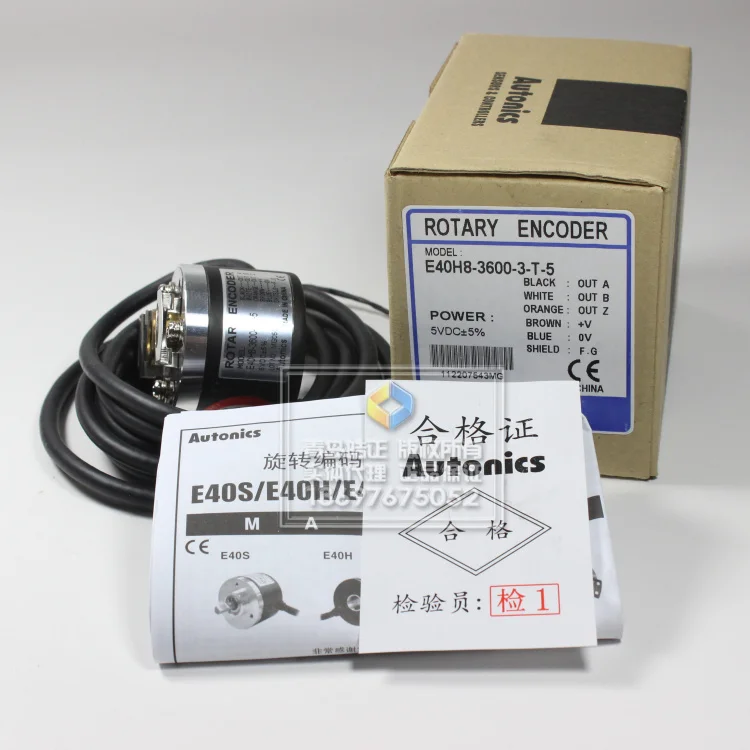 Autonics hollow shaft encoder E40H8-3600-3-T-5 [original authentic]