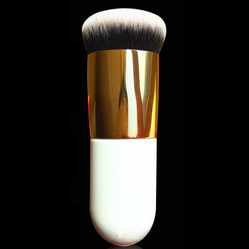 1pcs New Chubby Pier Foundation Brush Makeup Brush Flat Cream Make up Brushes Professional Cosmetic Makeup