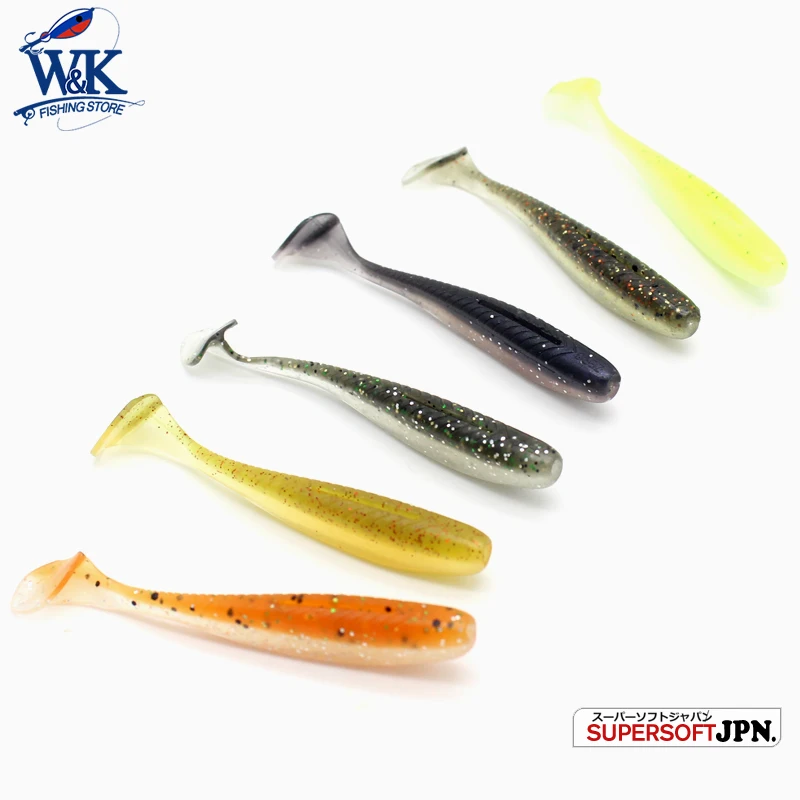 6cm Small Shad at 15pcs/lot 12 Colors Stock Soft Fishing Lures 2g Mini Paddle Tail Swimbait Drop Shot Rig Baits Mini Soft Bait