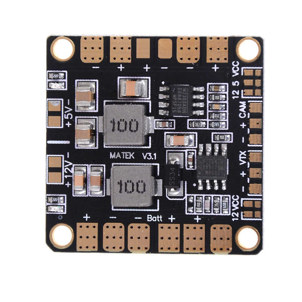 Power Distribution Board PDB  Quadcopter Power Hub Power Distribution Board PDB with BEC 5V & 12V for FPV