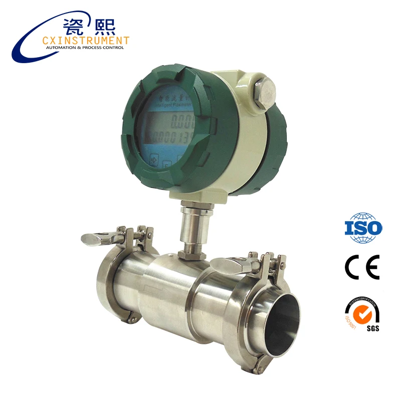 DN25 Pipe size and 1~10 m3/h flow range fuel tank truck flow meter