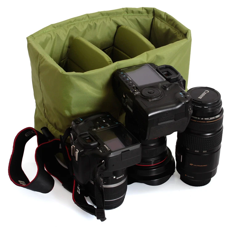 Storage Bag Camera Bag Canvas Large Capacity Photography Accessories For SLR Cameras ShockproofCAREELL 9906