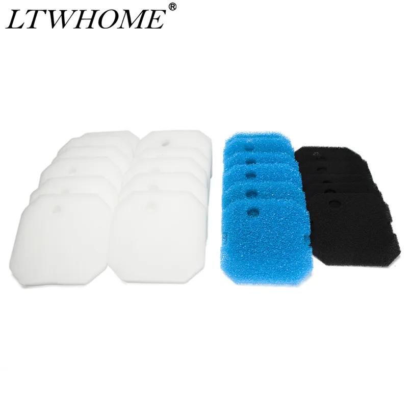 

LTWHOME Replacement Carbon Filter, Coarse Filter and Fine Filter Pads Set Suitable for Eheim Professional Pro 2 2226/2328/2026