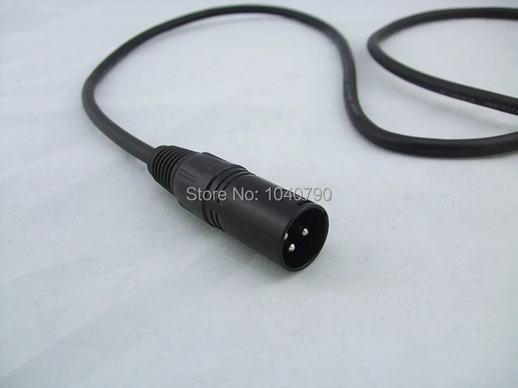 XLR 3Pin black Mic Cable Cord Microphone Audio Male to Female Shielded Phone line Tuning decca nong male female  1M 3.2ft