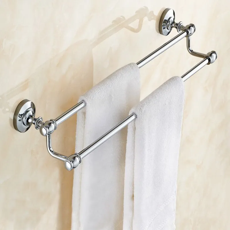 Bathroom Hardware Set Chrome Polished Toothbrush Holder Paper Holder Towel Bar Bathroom Accessories