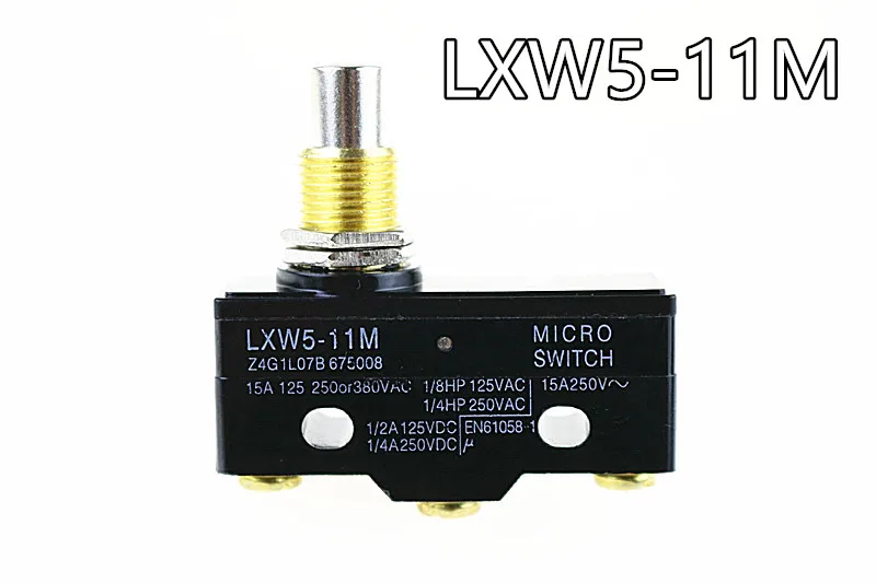 LXW5-11M 3 Screw Terminals Panel Mount Roller Plunger Limit Switch 15A 380V