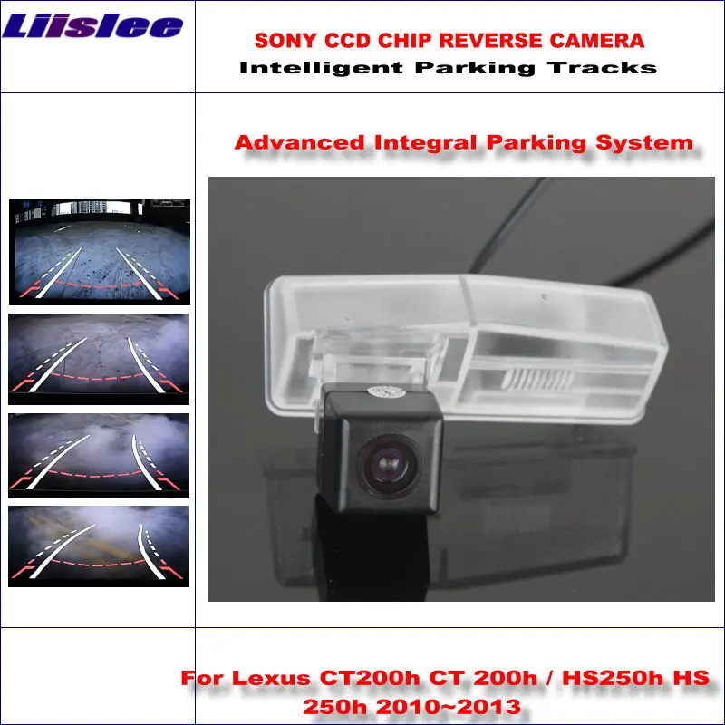 

Auto Backup HD CCD SONY Rear Camera For Lexus CT 200h / HS 250h 2010~2013 Intelligent Parking Tracks Reverse NTSC RCA AUX CAM