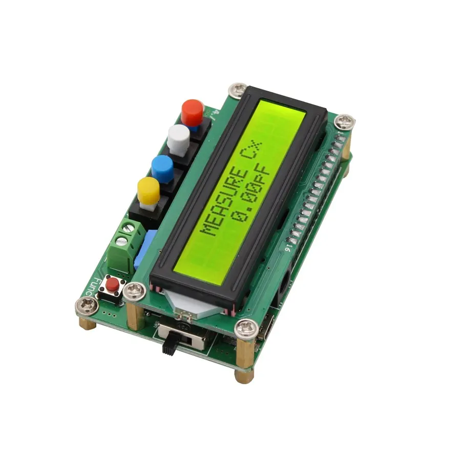 JUNTEK LC-100A Digital LCD Capacitance Inductance Meter LC Meter 1pF-100mF 1uH-100H
