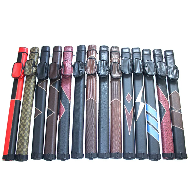 

2018 New 2 Holes Cuppa Pool Cue Case 81cm Length Multi Color Billiards Accessories China