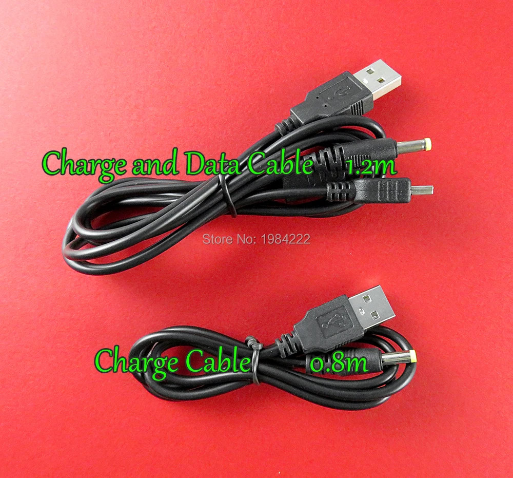 

40pcs For PSP1000 PSP2000 PSP3000 2 in 1 USB 2.0 Data Transfer Sync Charge Cable Cord For PSP 1000 2000 3000 PS3 Game Console