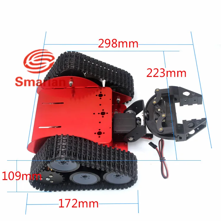 Arduino-robot de rastreo Triangular, juego completo de 2 pinzas manipuladoras DOF