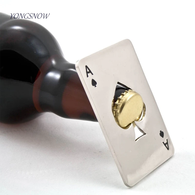 Poker Card Bottle Opener