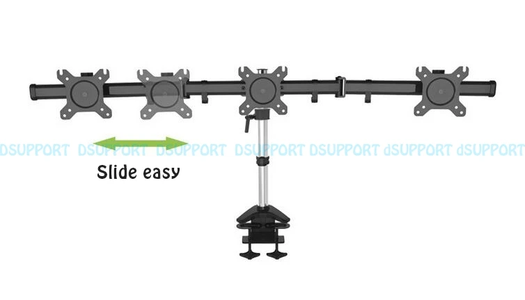 

15-27" Desktop Triple LCD Screen Holder TV Mount Monitor Holder Mount Arm MP330CL