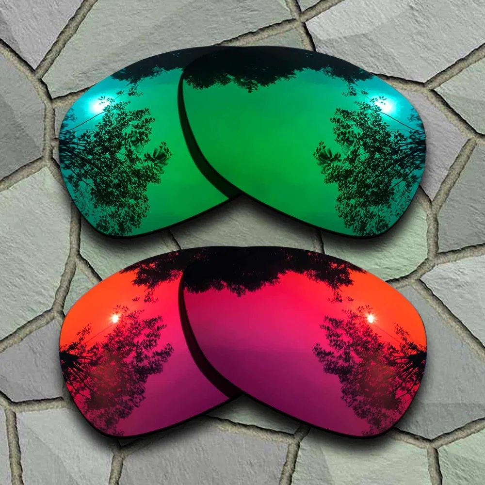 

Jade Green&Violet Red Sunglasses Polarized Replacement Lenses for Crosshair 2012