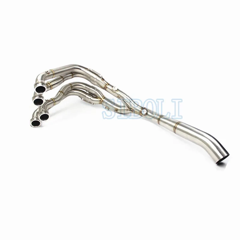 Full Exhaust System Header Link Pipe For  S1000RR 2010 2011 2012 2013 2014 2015 2016 2017 2018 S1000R 2015 2016 2017 2018