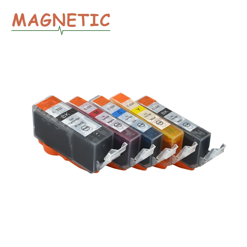 5PK Ink Cartridges BCI-325 BCI325 325 for CANON PIXUS MG5230 5130 6130 8130 MG6230 8230 5330 IP4830 IP4930 MX883 IX6530 printer