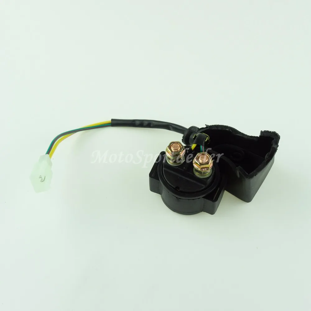 Full Electrics Wiring Harness CDI Ignition Coil Spark Plug for 50cc 70cc 110cc 125cc Motocross ATV Quad Bike Buggy Gokart