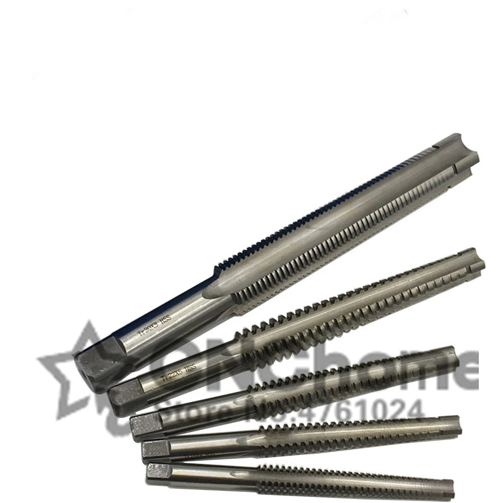 1PCS High Quality TR8 TR10 TR12 TR14 TR16 TR18 TR20 TR22 TR24 TR25 TR26*2/3/4/5 Trapezoidal HSS Right Left Hand Thread Tap,