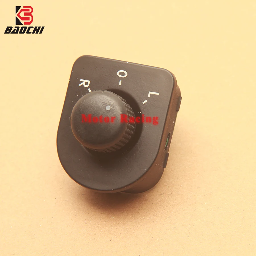 Car Power Left Side Mirror Switch Knob Adjust Switch Control Master 1J1959565A 1J1 959 565A for Volkswagen VW Golf Bora Beetle