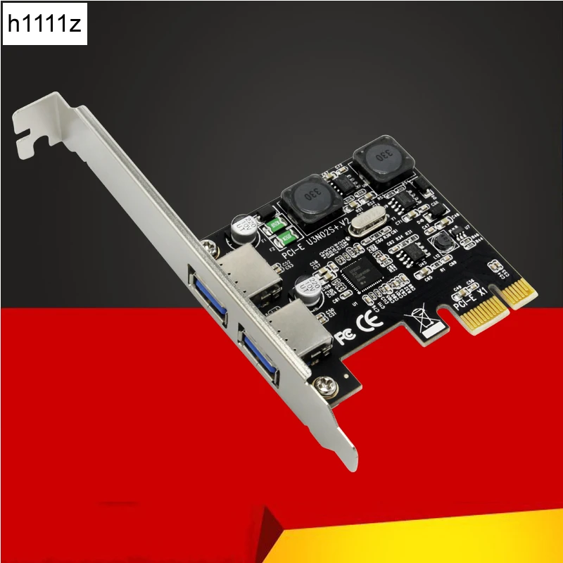 

Внешняя карта расширения USB 3,0 PCI-E, 2 порта USB3.0 PCIe, с 2 модулями питания, чип NEC для настольных ПК, компьютеров, высокое качество