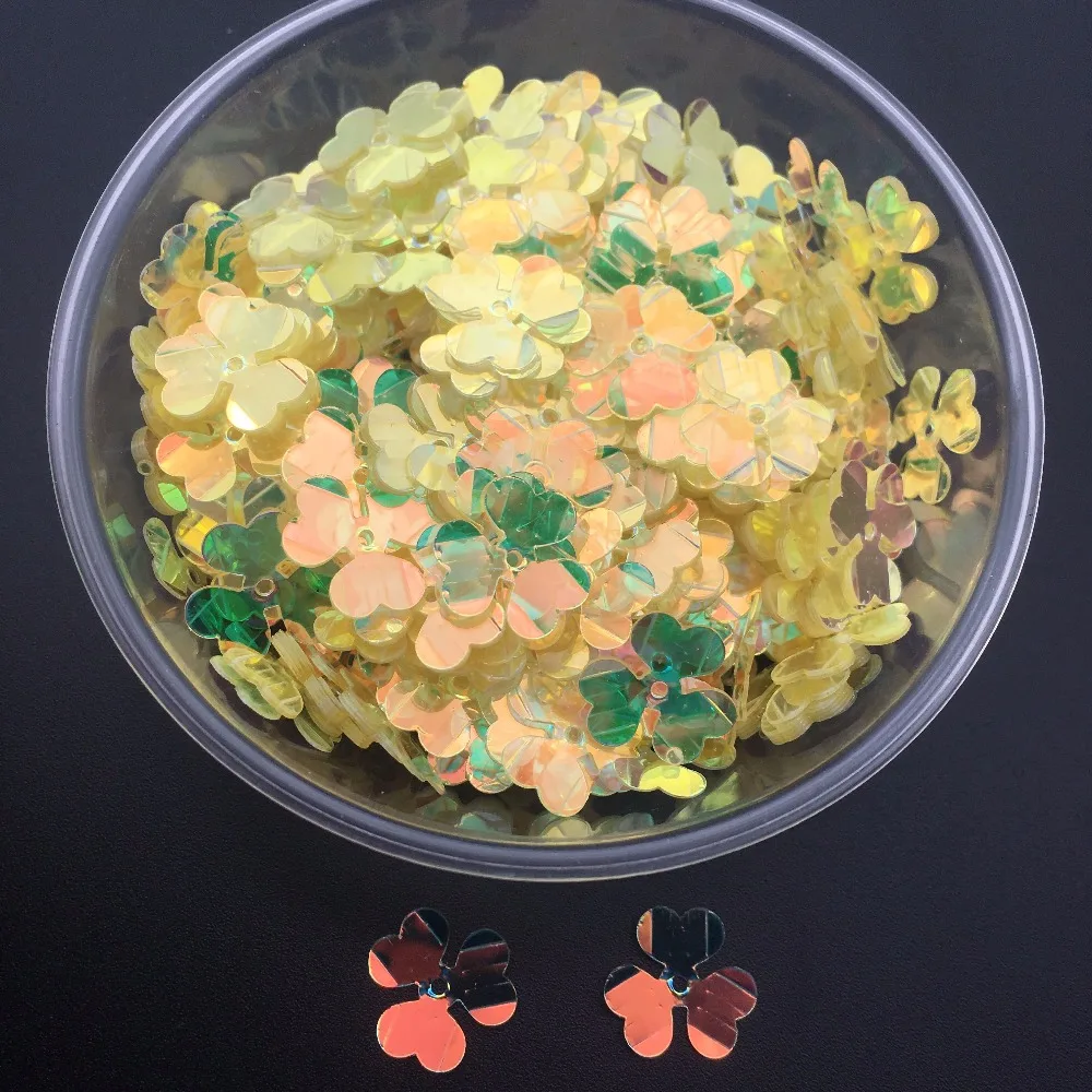 20g 700pcs 11mm Flower Loose Sequin Paillette Sewing,Wedding Craft,Women Shoes,hat Kids DIY Garment Accessories