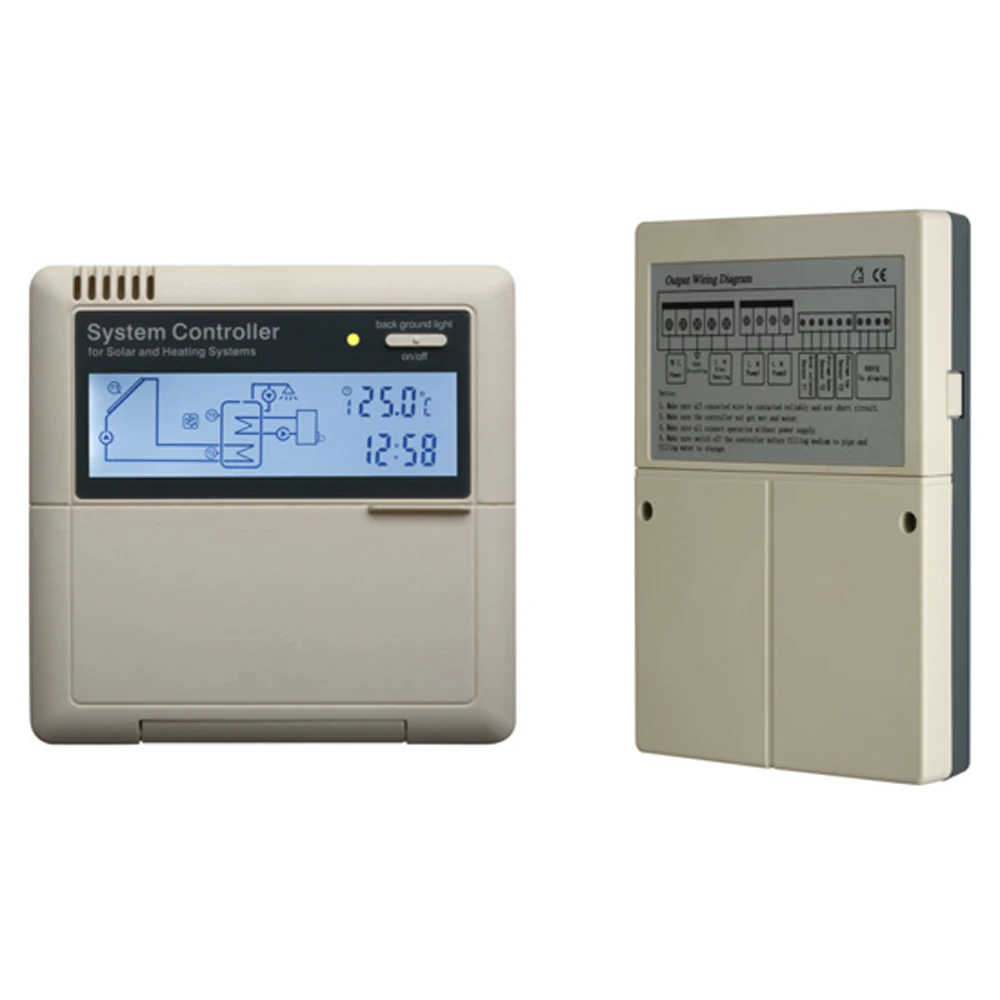 Imagem -02 - Controlador Térmico Solar Sp24 para Aquecedor Solar de Água Aquecedor de Água Quente Lcd 110 v 220v