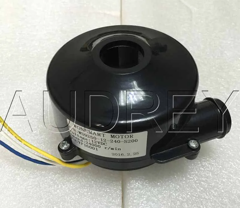 FREE SHIPPING 12v 800LPM 29800rpm 3phase Brushless DC Powerful Fan Mini BLDC Centrifugal Electric Air Blower with 7kPa Pressure