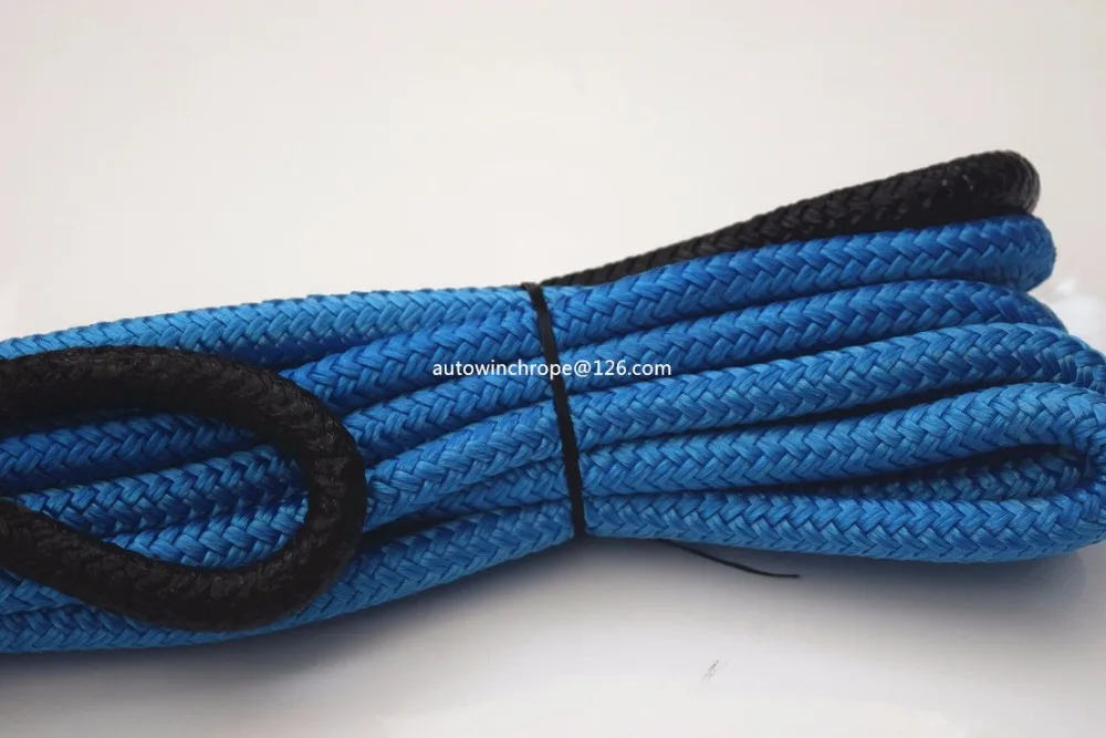 Blue Double Braided1/2inch*20feet Kinetic Recovery Nylon Rope Off Road truck