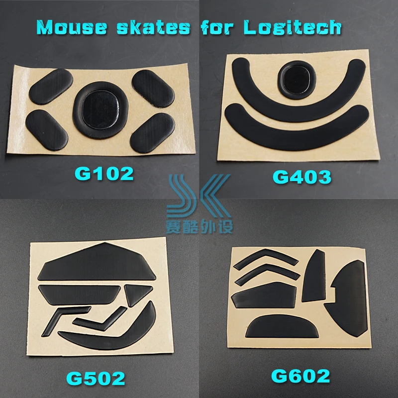 

3M Mouse Skates for Logitech G502 G403 G602 G603 G703 G700 G700S G600 G500 G500S 0.6MM Gaming Mouse Feet Replace foot