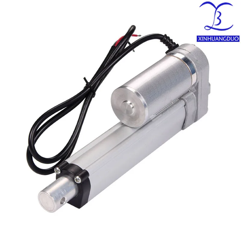 Electric Linear Actuator 12v/24V DC Motor 150mm Stroke Linear Motion Controller 5mm/s  thrust 1500N Heavy Duty Lifter