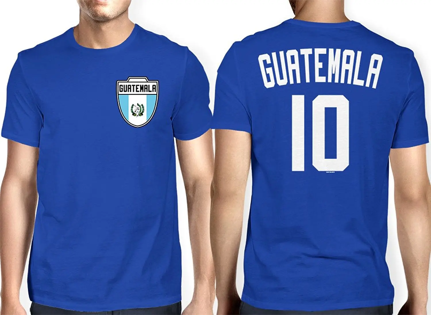 2019 New Men T-Shirt 100% Cotton Fashion Free Shipping Men's Guatemala Guatemalan Soccers Footballer T-shirt