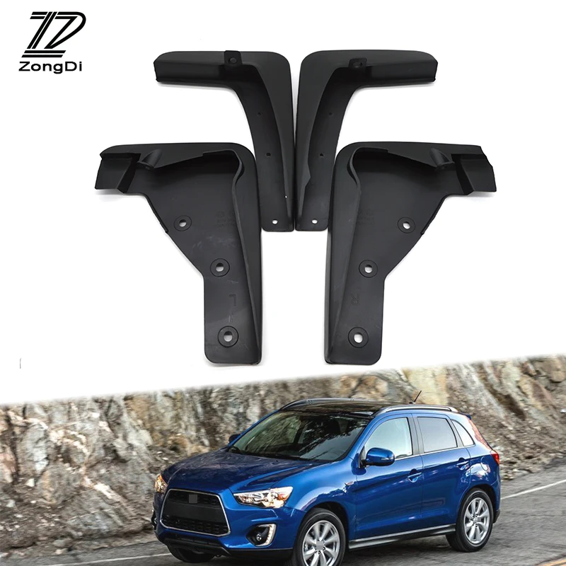 ZD Car Front Rear Mudguards For 2010 2011 2012 Mitsubishi ASX/Outlander Sport/RVR Accessories Splash Guard Car-styling Fenders