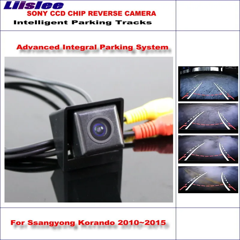 

Auto Backup Rear Reverse Camera For Ssangyong Korando 2010 ~2015 860 Pixels 580 TV Lines Intelligent Parking Tracks Accessories