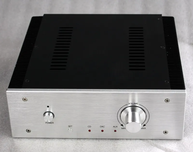 

WA17 Full Aluminum Class A Amplifier Enclosure DIY HiFi Audio Amp Case Preamp Chassis