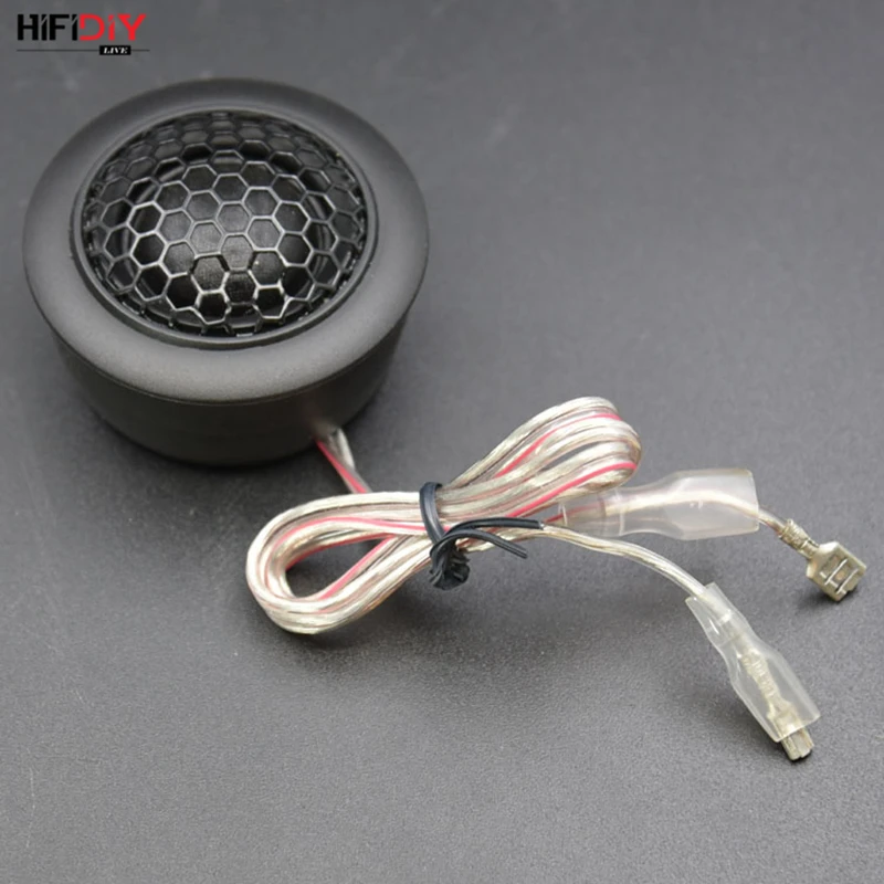 HIFIDIY LIVE Car acoustics audio black silk membrane 1 Inch plastic frame treble speaker unit  4 OHM 30W Loudspeaker NT25