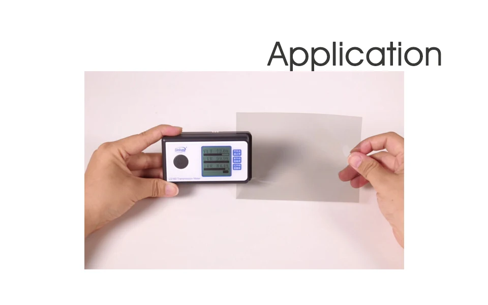 LinShang LS160  Portable Solar Film Transmission Meter ,measure UV Visible and Infrared transmission values